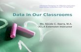 Week 1 lecture data in our classrooms