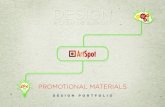 ArtSpot - promotional materials design portfolio