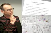 How I got the picture (about academic literacy)?