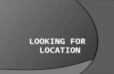 Looking for location