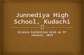 Science exhibition 09 Jan 2014 album of Junnediya High School Kudachi