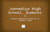 Junnediya High School Kudachi Science exhibition 09 jan 2014 album