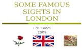 Some Famous Places In London