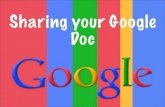 Sharing your google doc