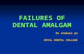 Failures Of Dental Amalgam