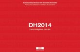 DH2014 in Lausanne, a presentation of the brand image for the Digital Humanities community
