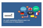 evvnt media pack: conference & exhibition in French