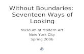 MoMA: Without Boundaries: 17 Ways of Looking at Islam