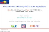 A Case for Flash Memory SSD in OLTP Applications