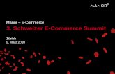 ECS 2010 - Manor: E-Commerce bei der grössten Schweizer Warenhauskette - Alain Stopnicer