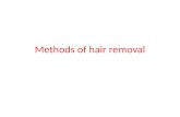 Methods of hair removal