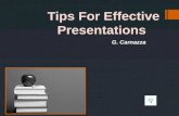 Cap 240 effective presentation tips