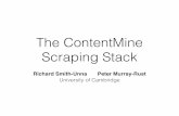 The ContentMine Scraping Stack: how we'll harvest 100,00,000 facts from the scientific literature
