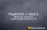 FlashCS3+AS3 Introduction