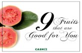 The 9 Best Fruits For You by CASH 1 Loans