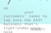 7 keys to staying on your customers' radar to tap into the easy business that’s right under your nose 4