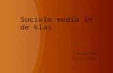 Sociale media in de klas - Keynote Daniel Lechner