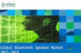 Global Bluetooth Speaker Market 2015-2019
