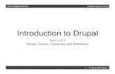 TLA Webinar: Introduction to Drupal -- part 2 of 3