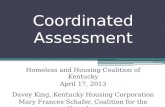Coordinated assessment