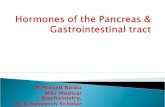 Hormones of gastrointestinal tract