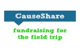 Fundraising for the school trip with CauseShare