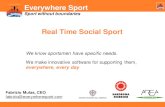 Presentazione di Everywhere Sport - Sistema Startup 2013