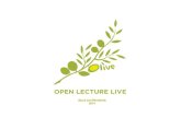 Introducing OPEN LECTURE LIVE (English)