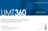 UMT360Webinar_Project and portfolio financial controls for microsoft project server webinar march2014