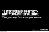 15 easy steps for men for a sexy valentine