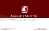 Introducción a Ruby on rails