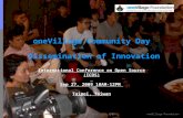 ICOS09 OV Community Day Presentation