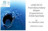 UNESCO Transboundary Water Experience: FRIEND/Nile