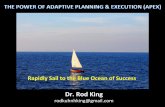 THE POWER OF ADAPTIVE PLANNING & EXECUTION (APEX): Sail to the Blue Ocean of Success