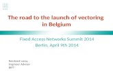 The road to the launch of vectoring in Belgium