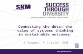 ICWES15 - Connecting the Dots: The Value of Systems Thinking in Sustainable Outcomes. Presented by Ms Susanne Cooper, Sinclair Knight Merz, Australia