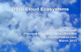 OSGi Cloud Ecosystems (EclipseCon 2013)