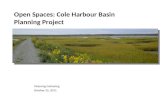 Cole Harbour Basin Open Spaces Plan Oct 22, 2011