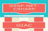 Gssp-net-csharp latest and updated real exam questions