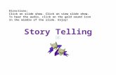 Story telling power_point_with_audio_and_objectives_cynthia_johnson