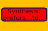 T2 synthesis prefer, after