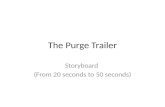 The purge trailer storyboard