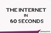 The internet in 60 seconds