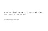 Presentation III - embedded team 1