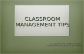 Tips for managing class