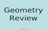 Geometry review show