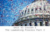 1 the lawmaking process part i