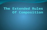 The extended rules of composition