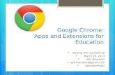 Google Chrome Apps and Extensions
