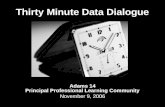 30 Minute Data Dialogue